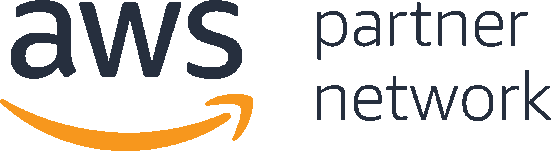 Logo oficial de AWS Partner Network - Certificación de Kaione como partner de Amazon Web Services